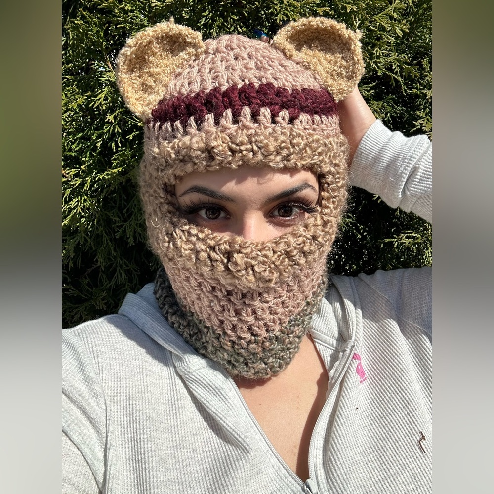 Bear ski mask